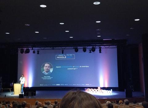 Richard Hanna, chargé de mission interministérielle numérique écoresponsable -MoodleMoot Fr Troyes 2023