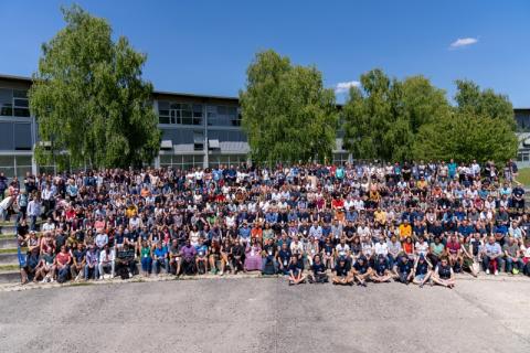 Photo de groupe -MoodleMoot Fr Troyes 2023  © 2023 La Coopérative Pédagogique de l'UTT