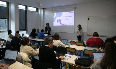 Rencontres UNESS 2024 - atelier SiiMOP Isabelle Fernbach et Caroline ThomasACH