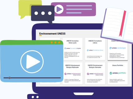 visuel neutre pour illustrer une interview