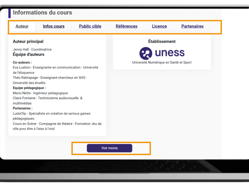 FlexiSanté : structurer et harmoniser ses cours avec le « Bloc Infos-Cours »
