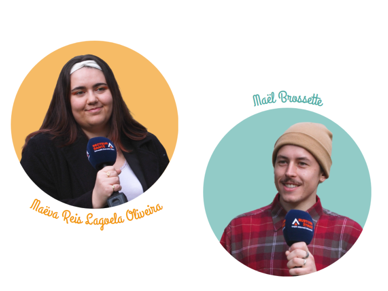 Maëva Lagoela Reis Oliveira et Maël Brossette